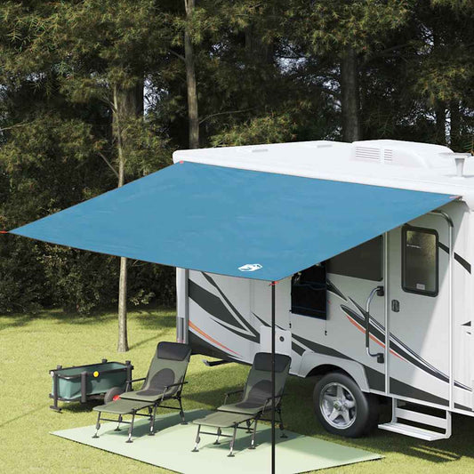 Caravan Awning -Person 240 x 460 cm Waterproof Blue Taffeta