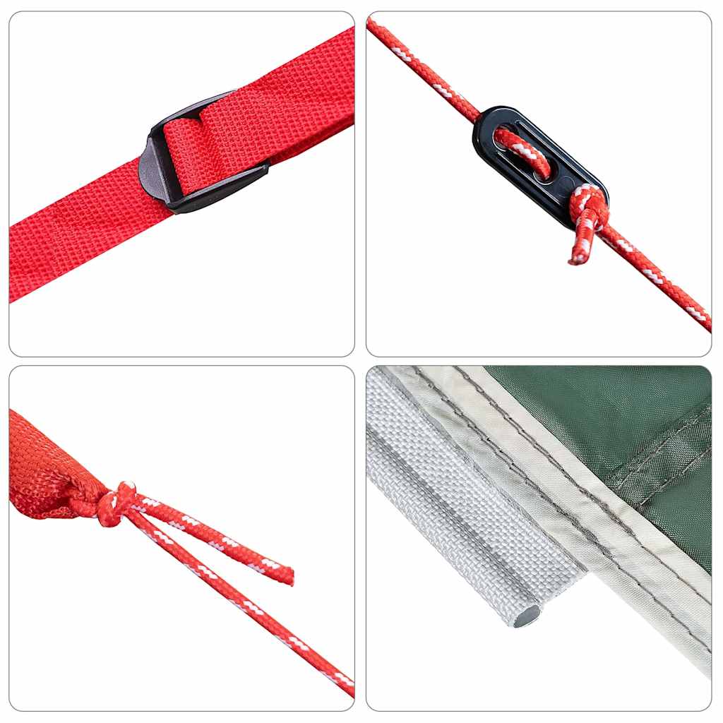 Water Resistant Tarp with Roof 402 x 240 x 240 cm