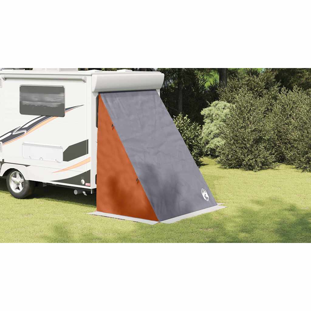 Tailgate Tent -Person 190 x 150 x 185 cm Grey and Orange