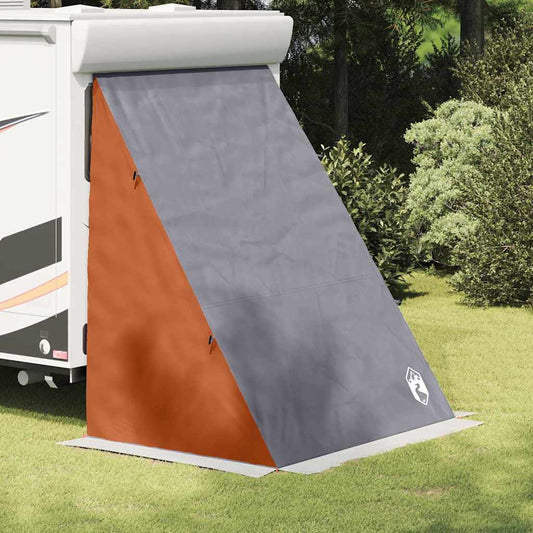 Tailgate Tent Grey and Orange 180/190 x 150 x 230 cm Taffeta