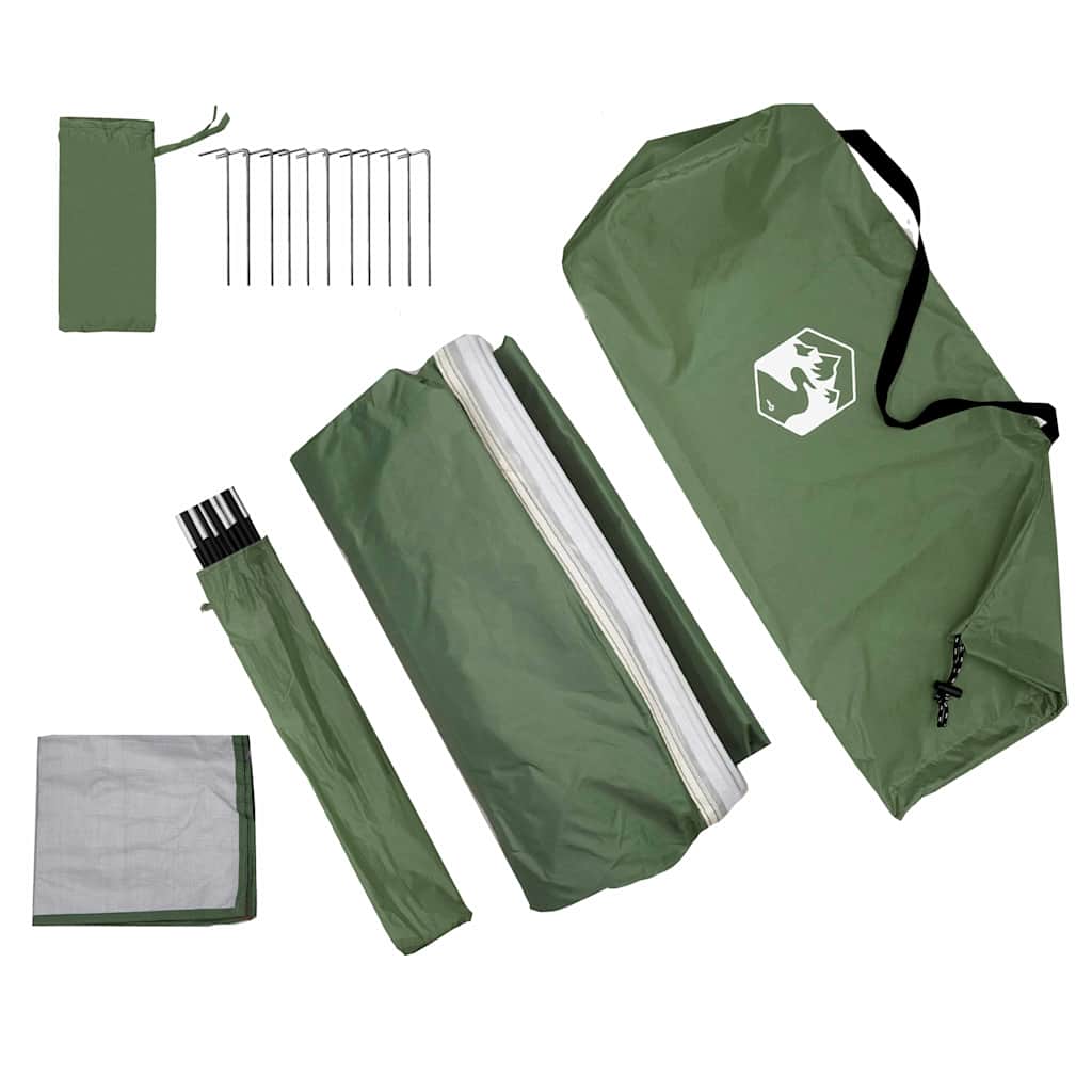 Tailgate Tent -Person 194 x 180 x 210 cm Green Taffeta