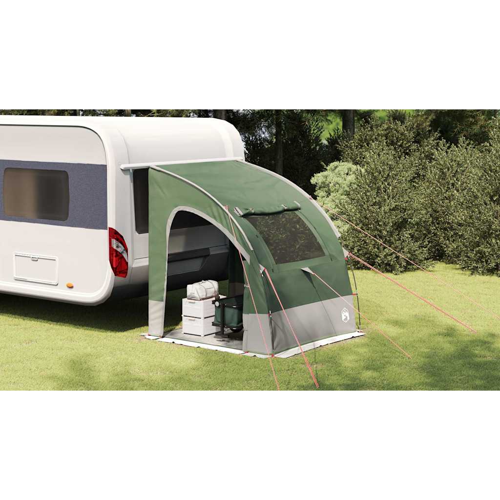 Tailgate Tent -Person 194 x 180 x 210 cm Green Taffeta