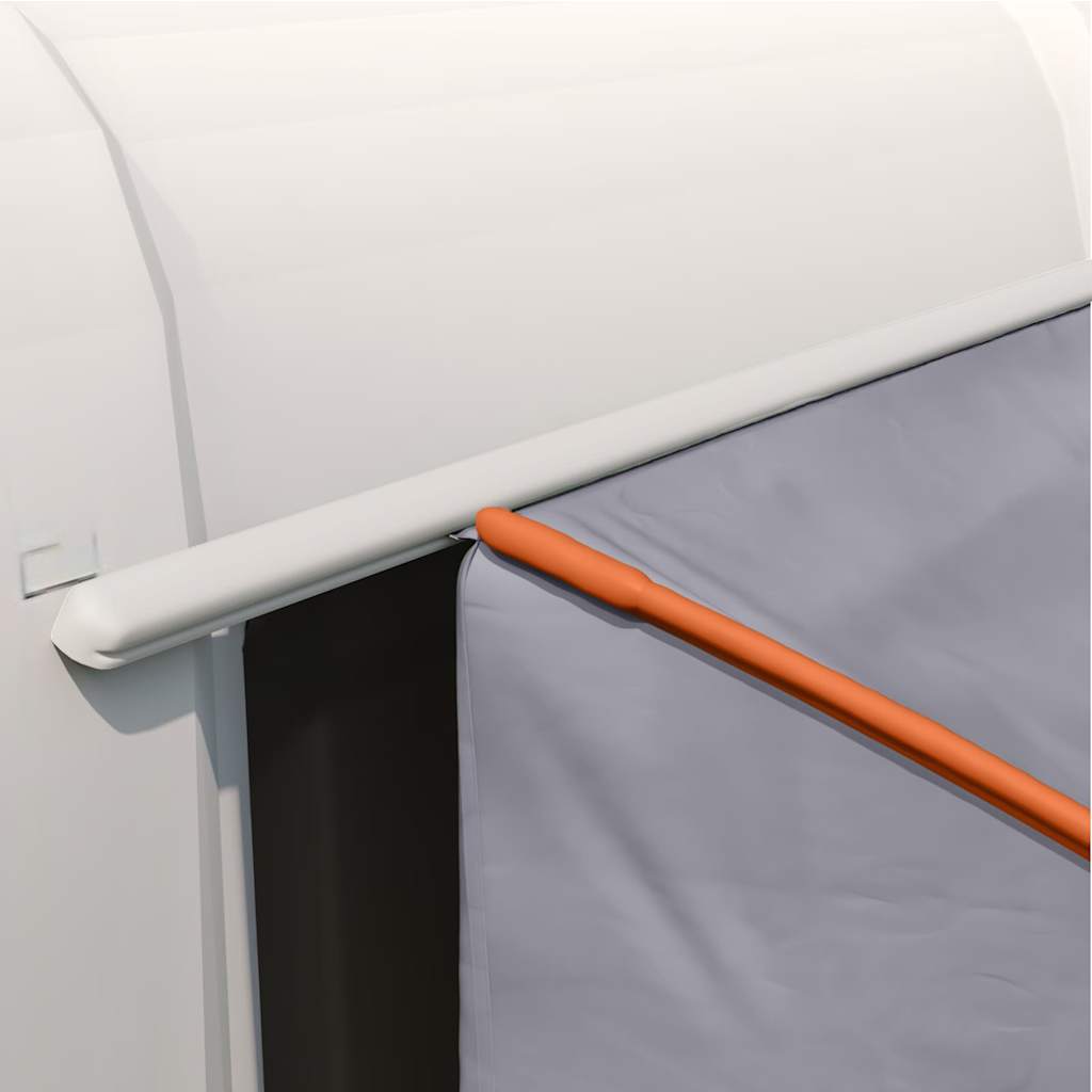 Tailgate Tent Grey and Orange 194 x 180 x 210 cm Taffeta