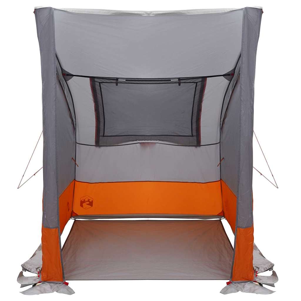 Tailgate Tent Grey and Orange 194 x 180 x 210 cm Taffeta