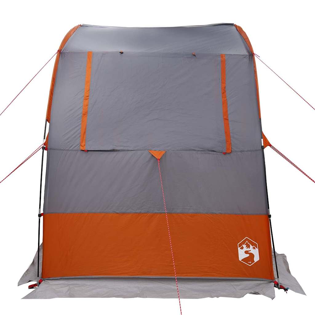 Tailgate Tent Grey and Orange 194 x 180 x 210 cm Taffeta