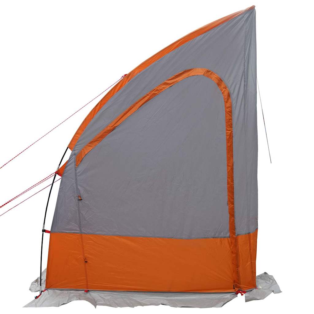 Tailgate Tent Grey and Orange 194 x 180 x 210 cm Taffeta