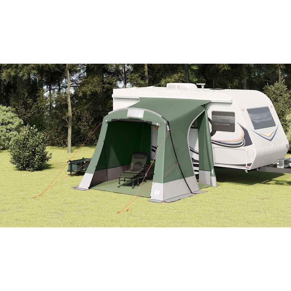 Tailgate Tent -Person 285 x 255 x 245 cm Green Taffeta
