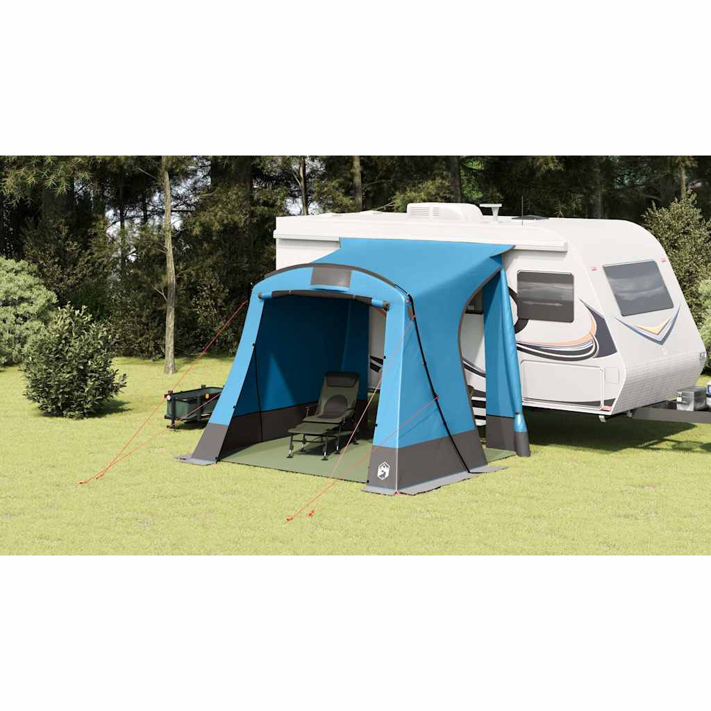 Tailgate Tent -Person 285 x 255 x 245 cm Blue Taffeta