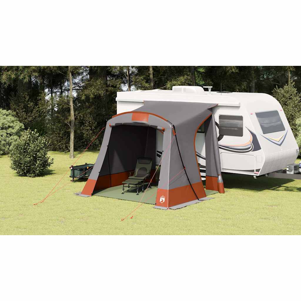 Tailgate Tent -Person 285 x 255 x 245 cm Grey and Orange
