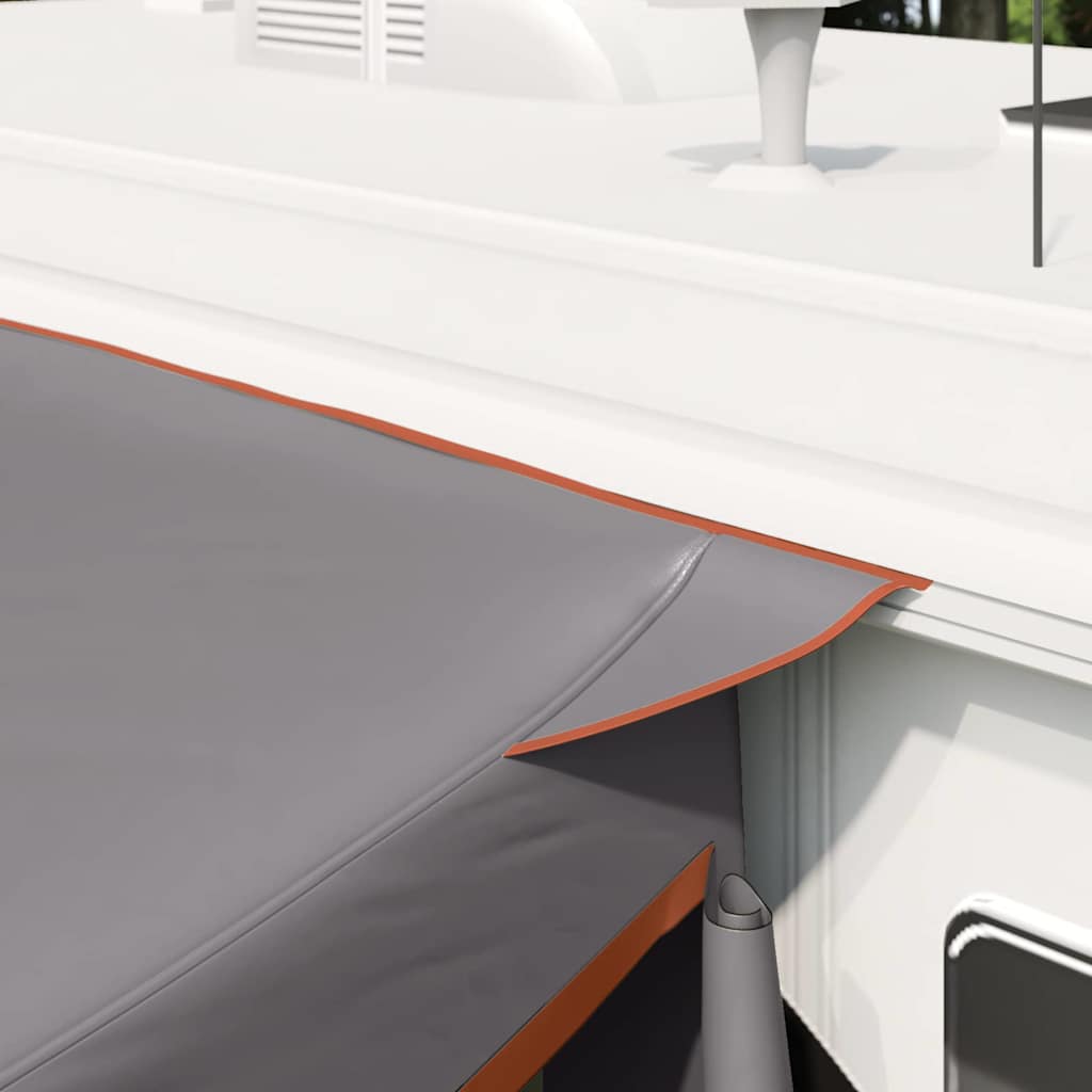 Tailgate Tent -Person 285 x 255 x 245 cm Grey and Orange
