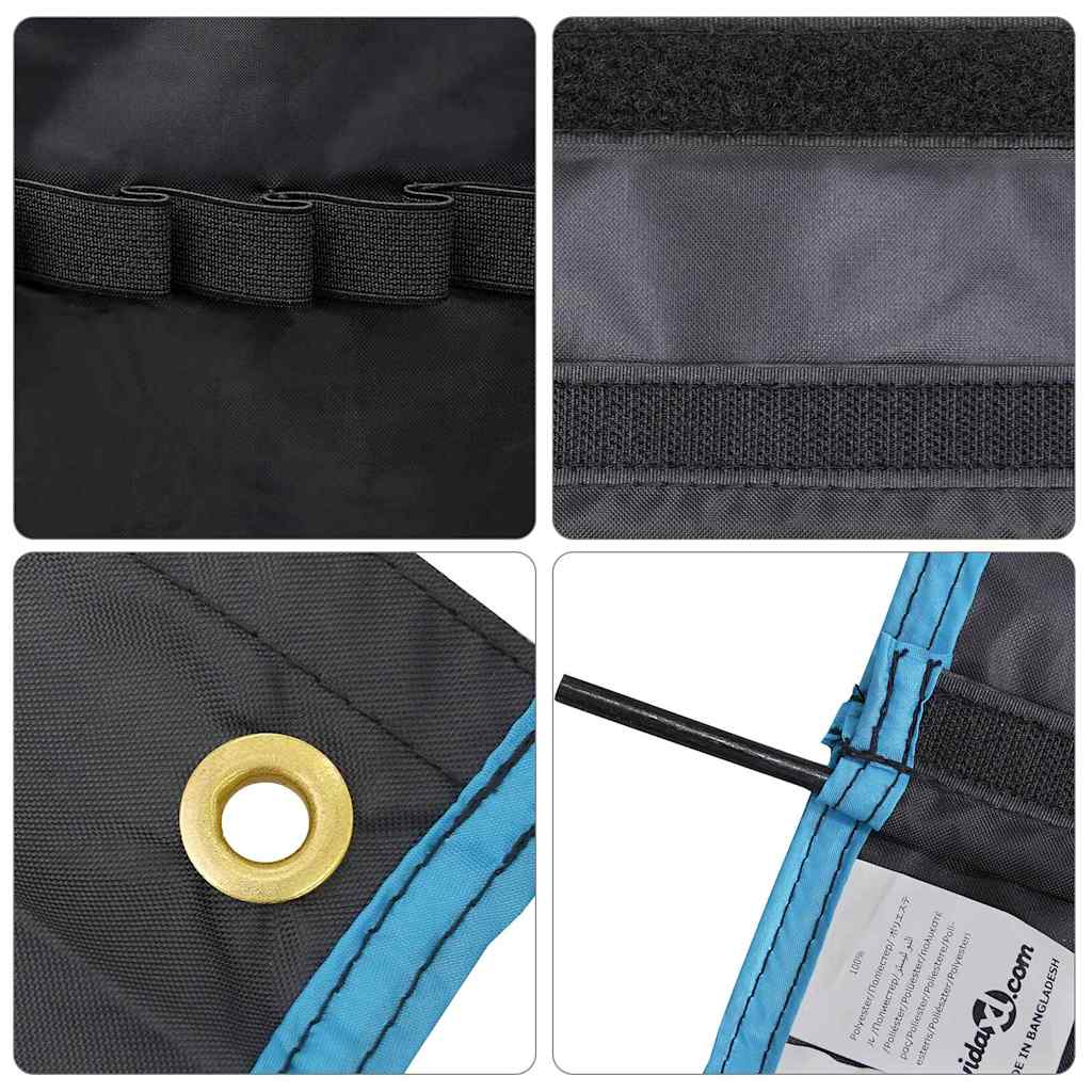 Storage Bag with Storage Black and Blue 161 x 58.5 cm Oxford