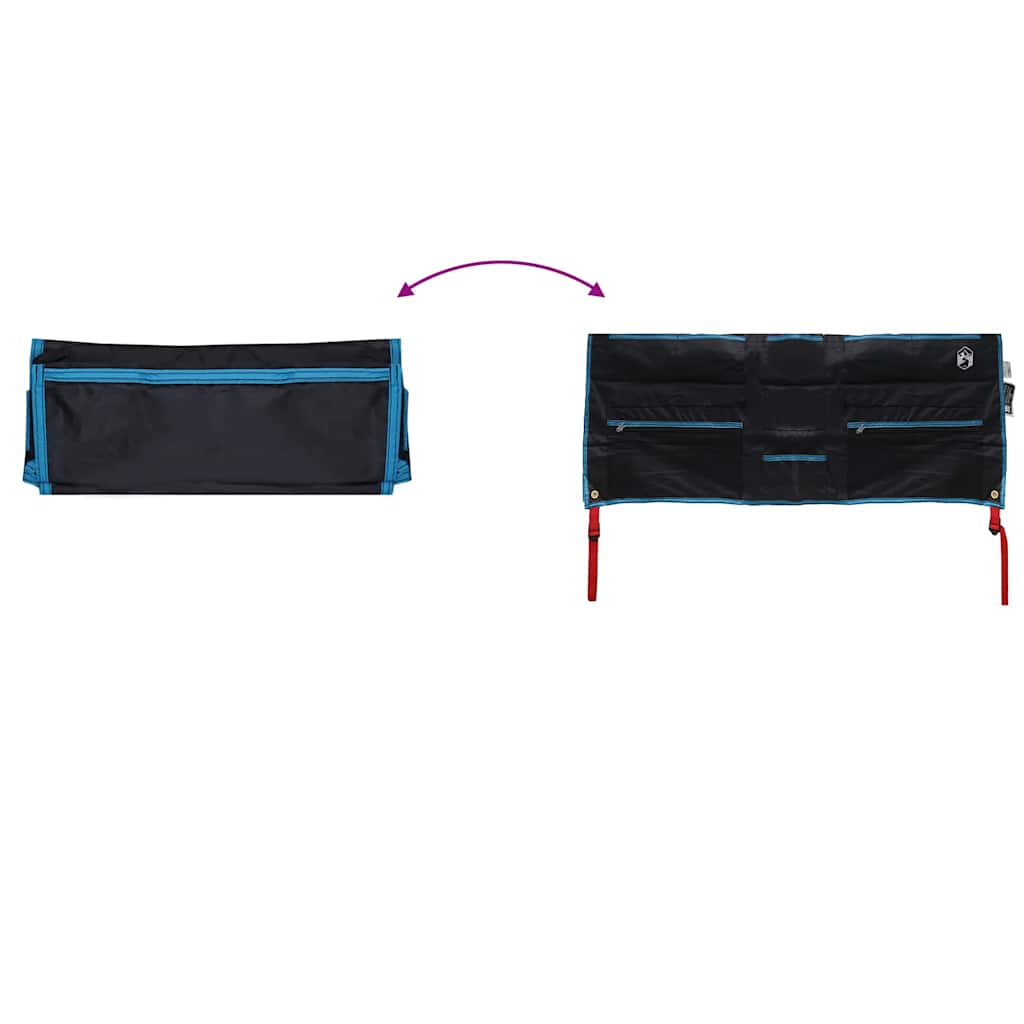 Storage Bag with Storage Black and Blue 98 x 47 cm Oxford