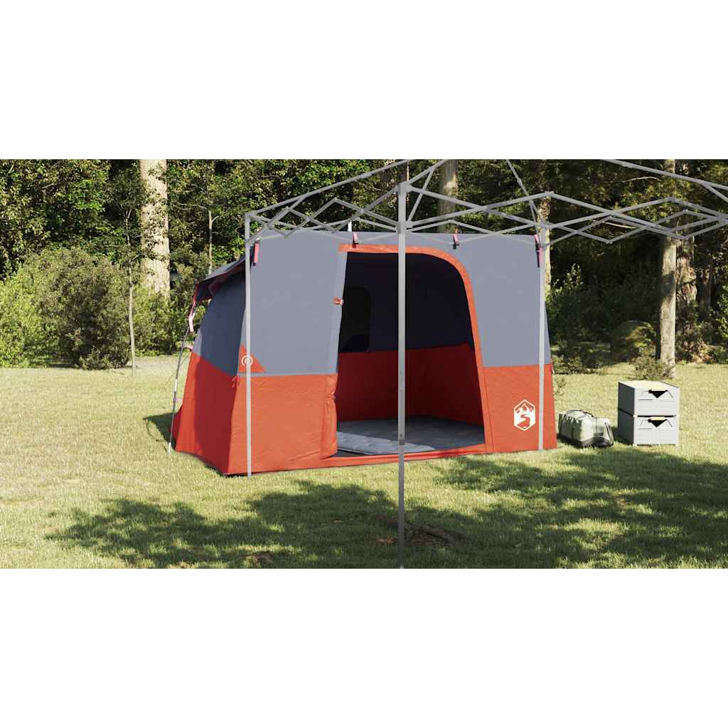Inner Tent with Roof Grey and Orange 280 x 220 x 176 cm Taffeta