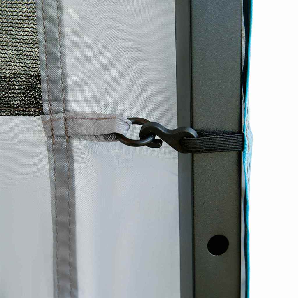 vidaXL Hanging Tent Organiser with Storage Grey 320 x 182 cm