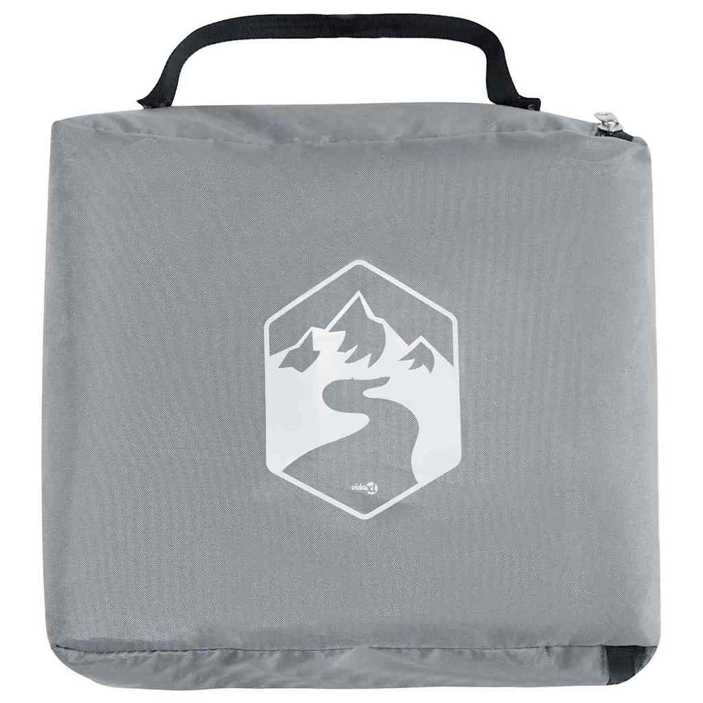 vidaXL Hanging Tent Organiser with Storage Grey 320 x 182 cm