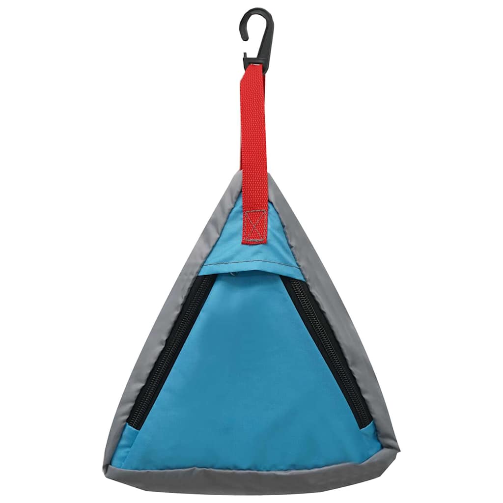 Storage Bag 4 pcs Grey and Blue 24 x 16 x 24 cm Oxford