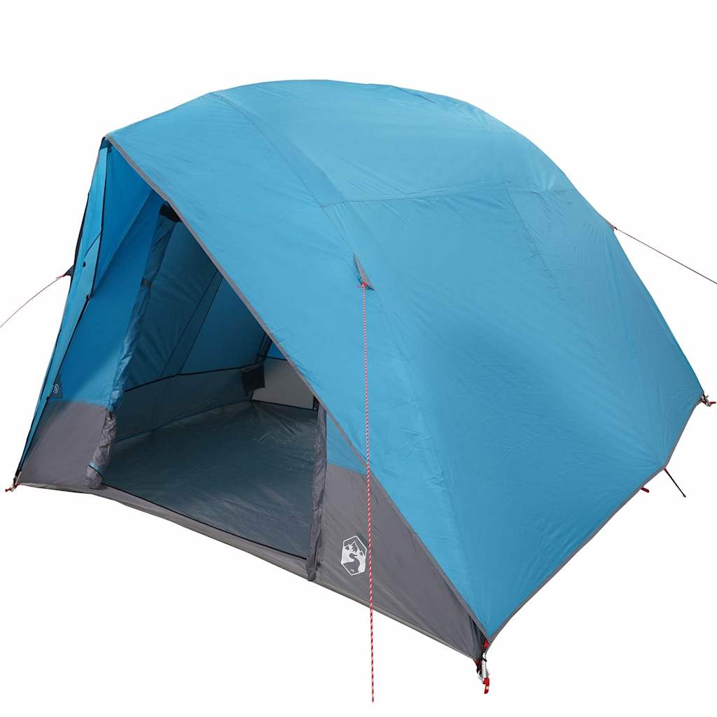 Camping Tent with Roof Blue 320 x 275 x 190 cm Taffeta