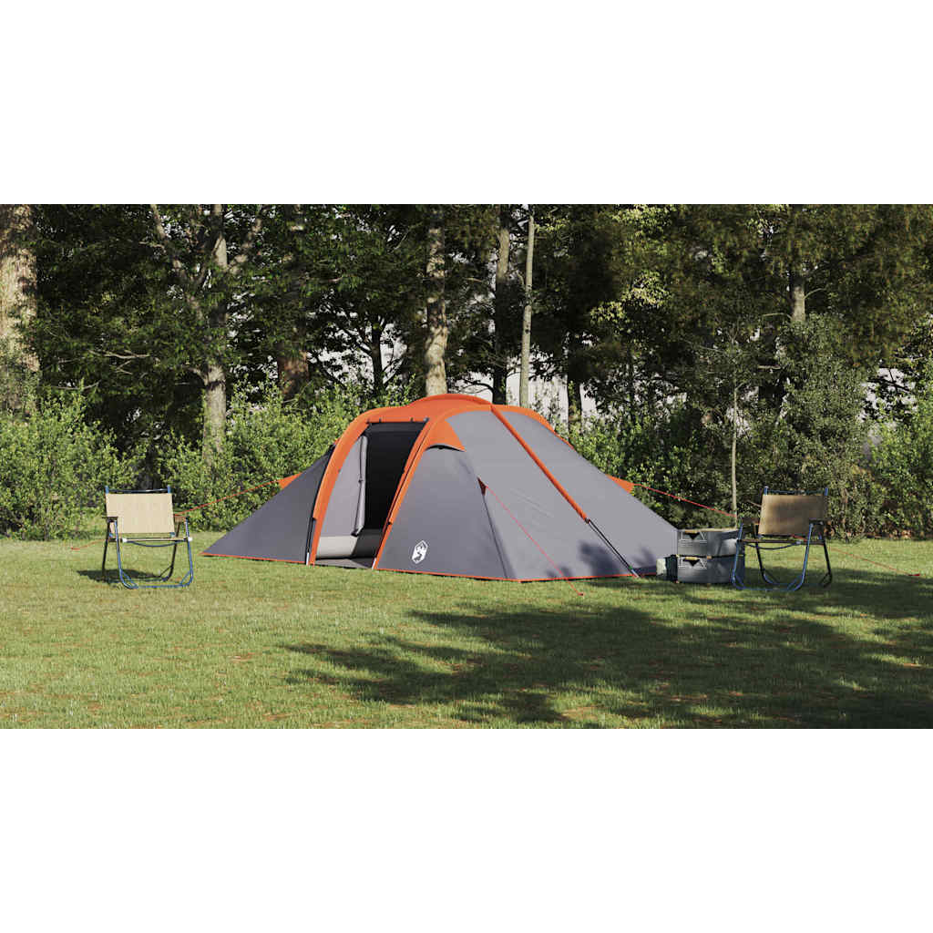 Tunnel tent Grey and Orange 510 x 240 x 156 cm Taffeta