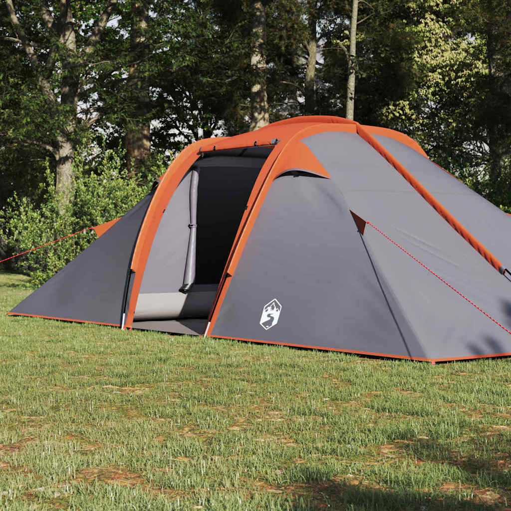 Tunnel tent Grey and Orange 510 x 240 x 156 cm Taffeta