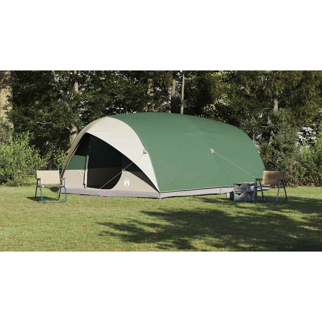Tunnel tent with Roof Green 500 x 348 x 200 cm Taffeta