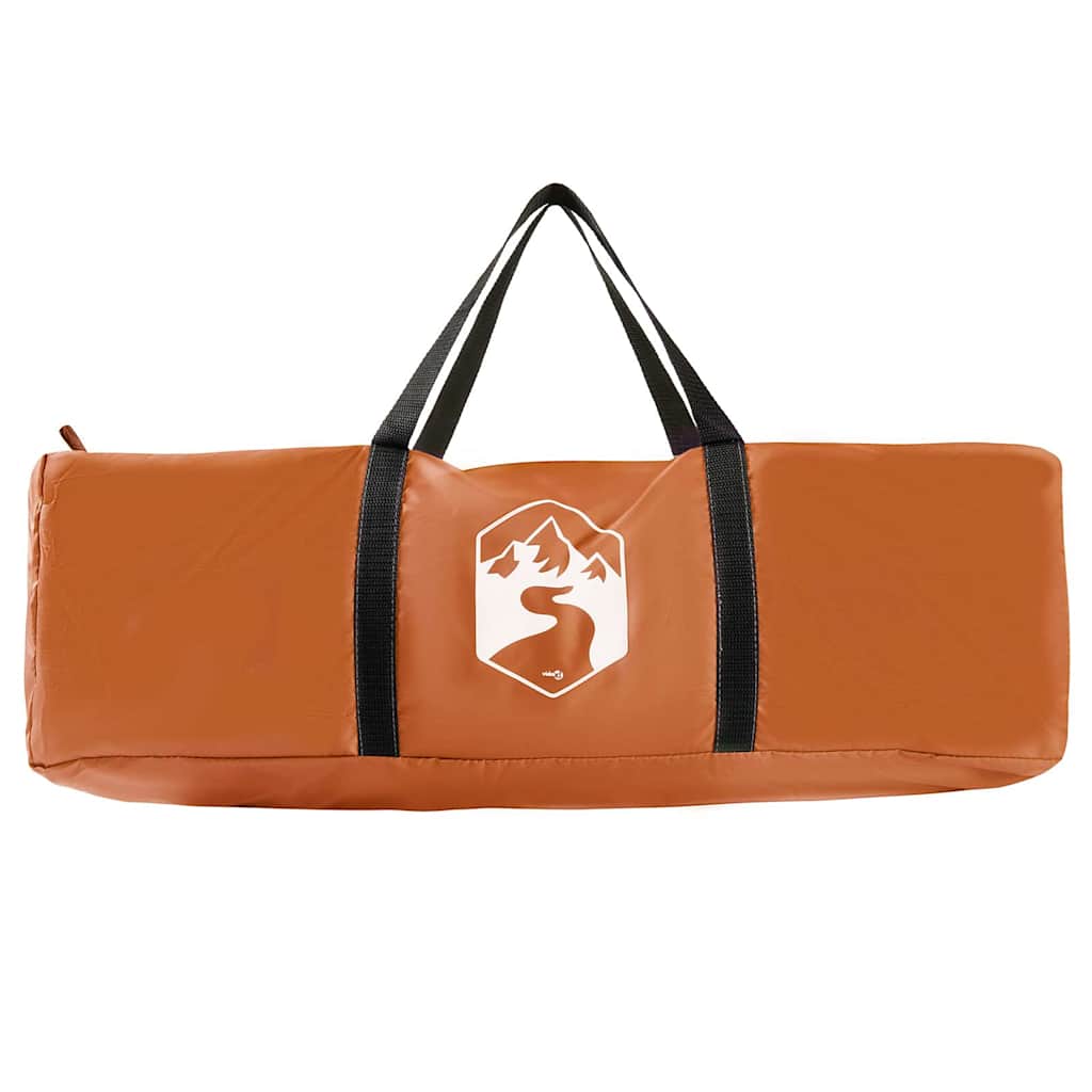 Inner Tent with Roof Grey and Orange 291 x 291 x 240 cm Taffeta