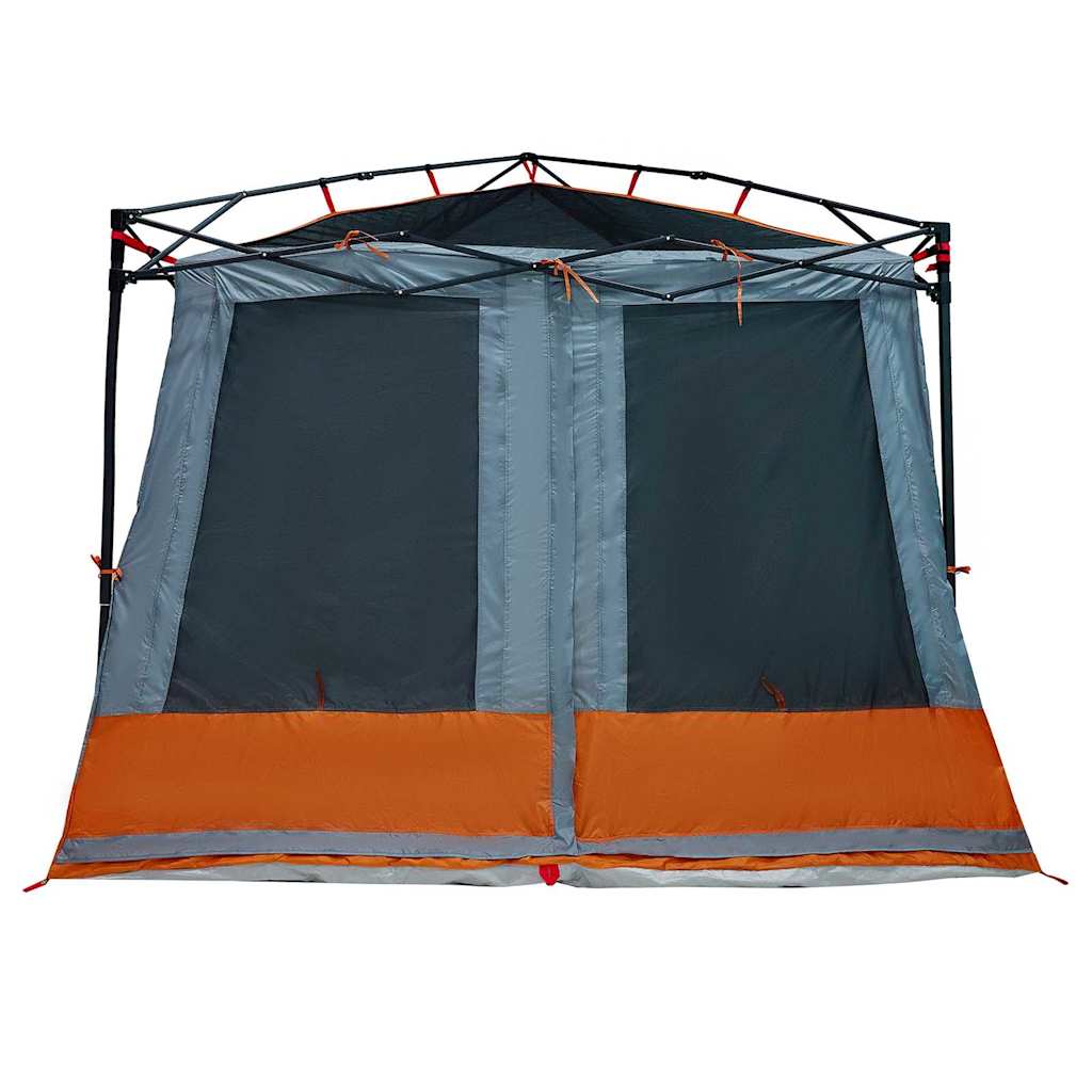 Inner Tent with Roof Grey and Orange 291 x 291 x 240 cm Taffeta