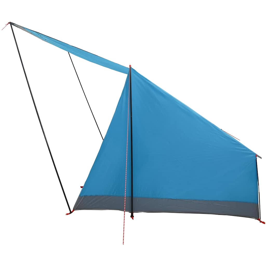 Camping Tent with Roof Blue 223 x 163 x 130 cm Taffeta