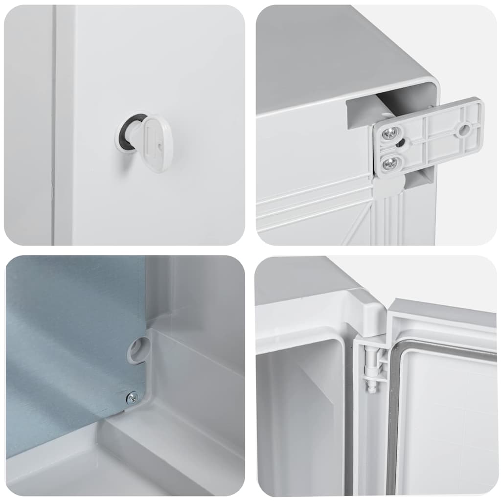 Control Cabinet Grey 32 x 15 x 35 cm ABS Plastic