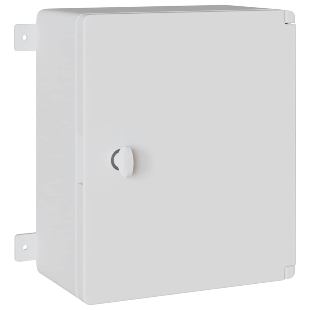 Control Cabinet Grey 37 x 16.5 x 35 cm ABS Plastic