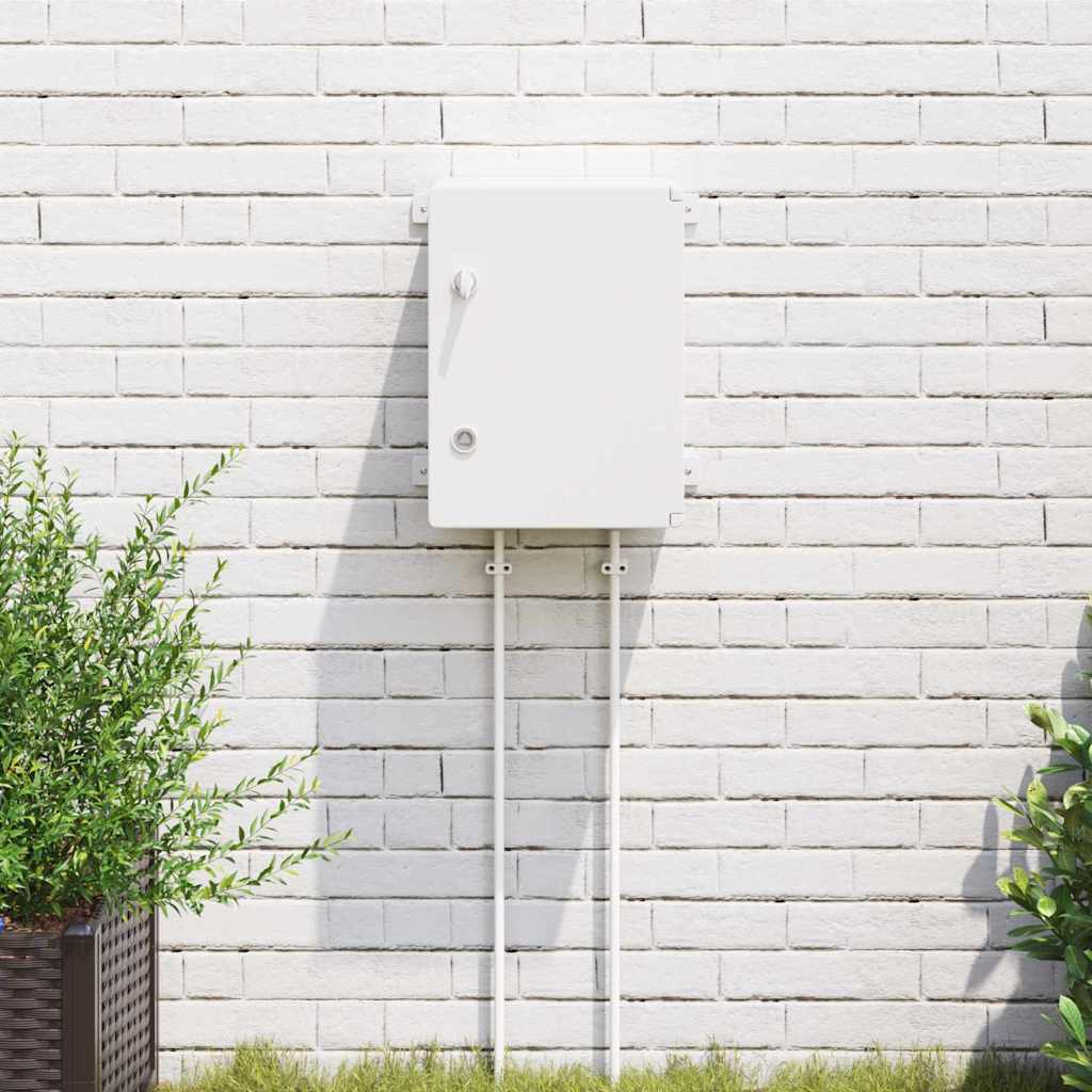 Control Cabinet Grey 37 x 19.5 x 40 cm ABS Plastic