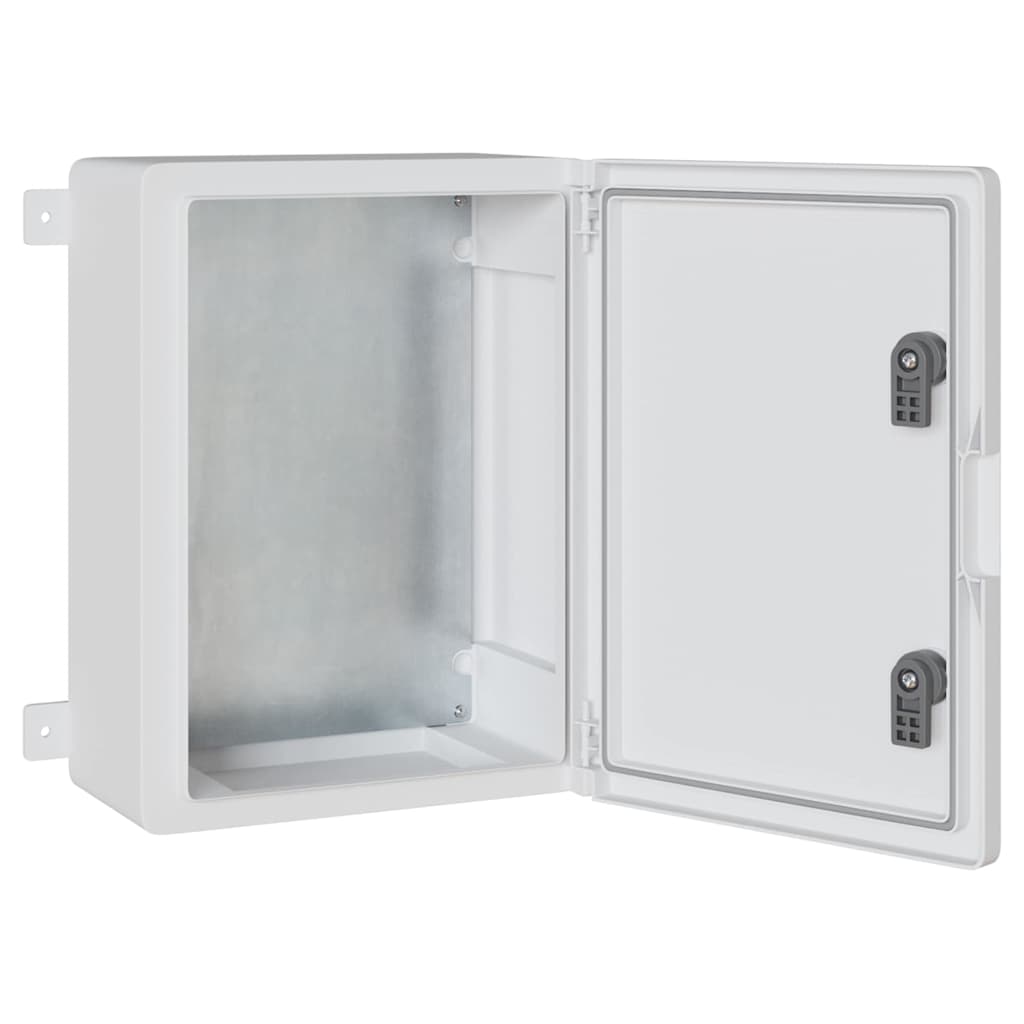 Control Cabinet Grey 37 x 19.5 x 40 cm ABS Plastic