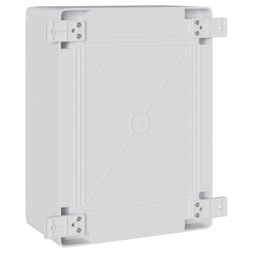 Control Cabinet Grey 37 x 19.5 x 40 cm ABS Plastic