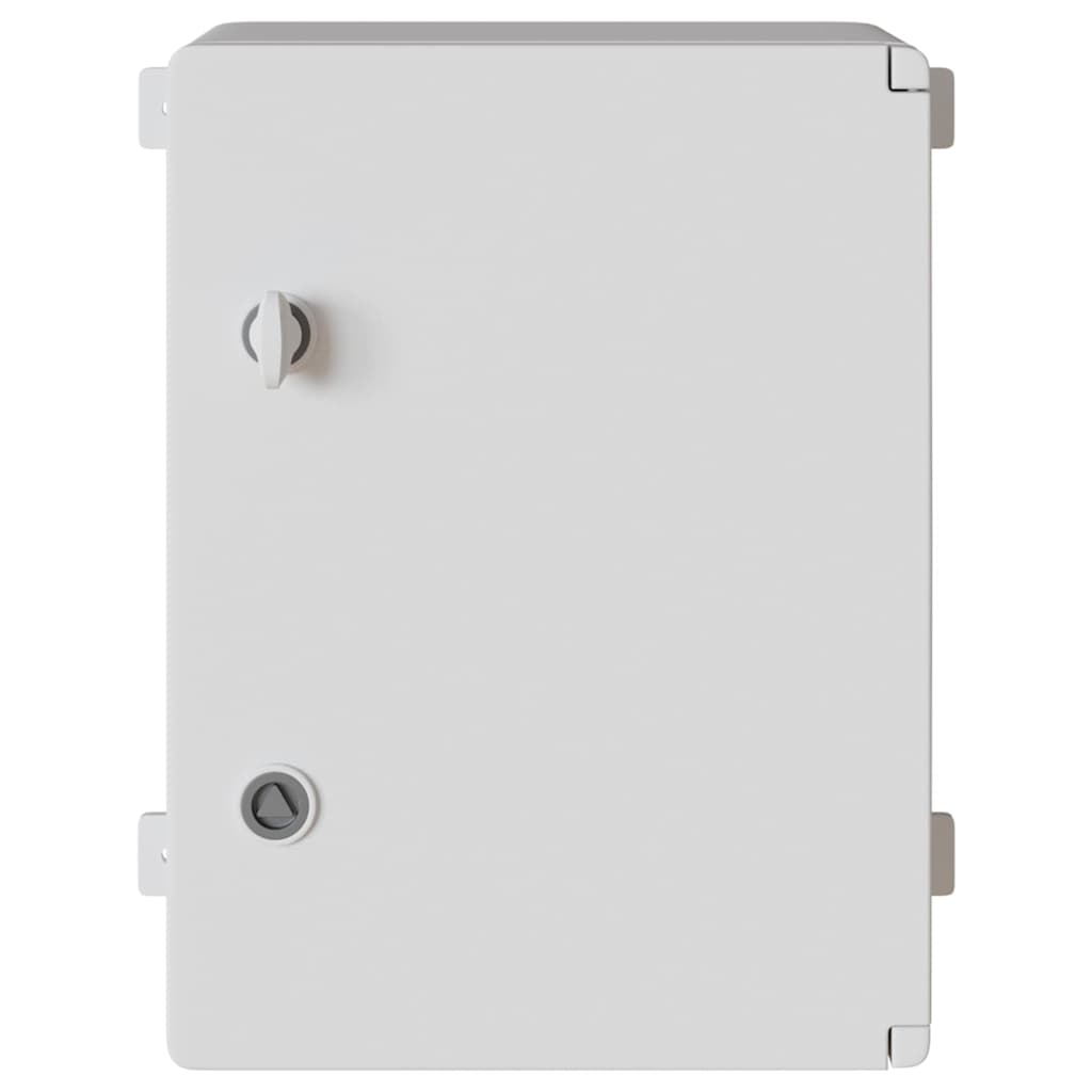 Control Cabinet Grey 37 x 19.5 x 40 cm ABS Plastic