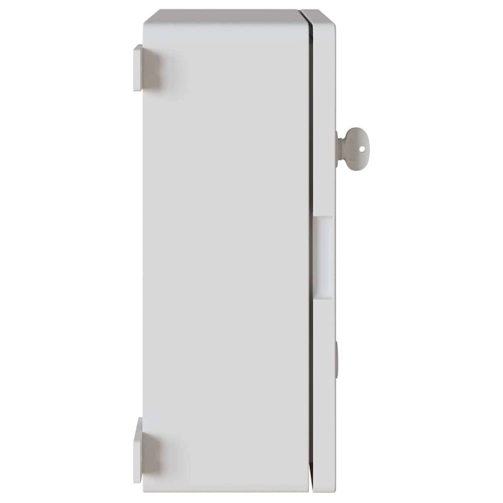 Control Cabinet Grey 37 x 19.5 x 40 cm ABS Plastic