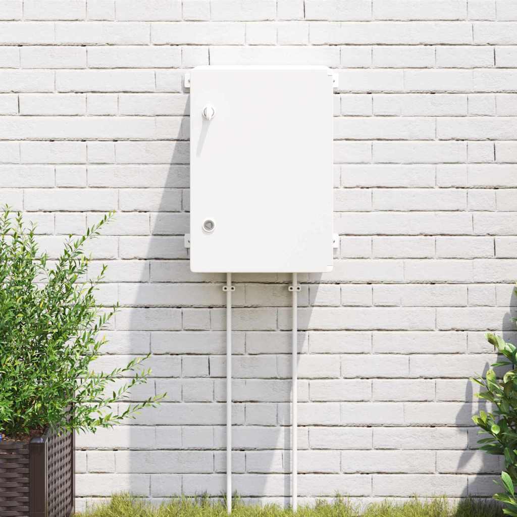 Control Cabinet Grey 42 x 19.5 x 50 cm ABS Plastic
