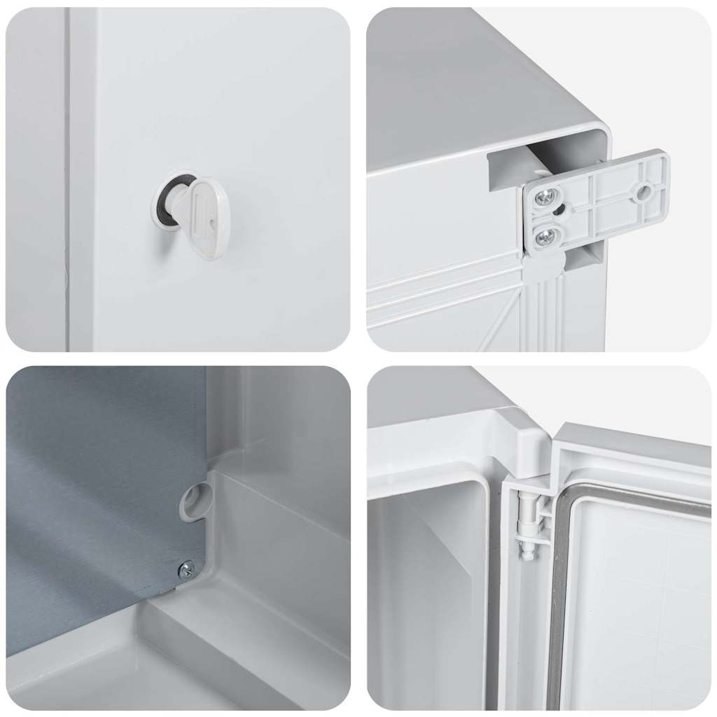 Control Cabinet Grey 47 x 20 x 50 cm ABS Plastic