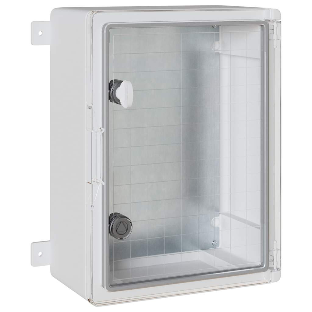 Control Cabinet Grey 37 x 19.5 x 40 cm ABS Plastic
