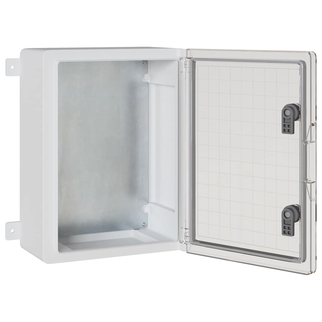 Control Cabinet Grey 37 x 19.5 x 40 cm ABS Plastic