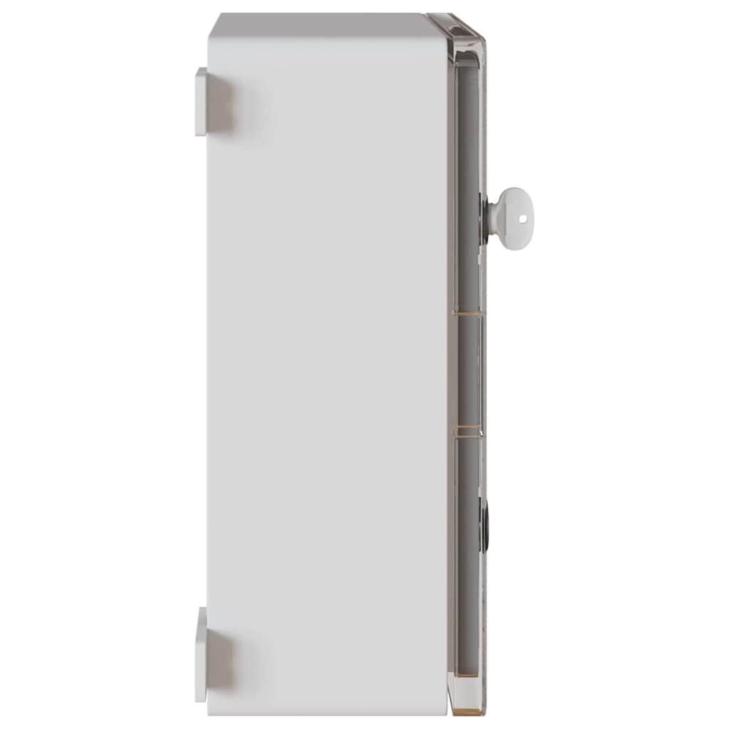 Control Cabinet Grey 37 x 19.5 x 40 cm ABS Plastic
