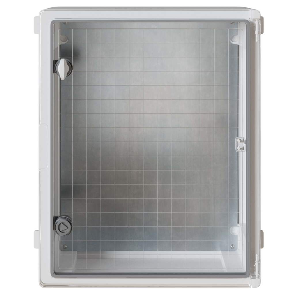 Control Cabinet Grey 47 x 17.5 x 50 cm ABS Plastic