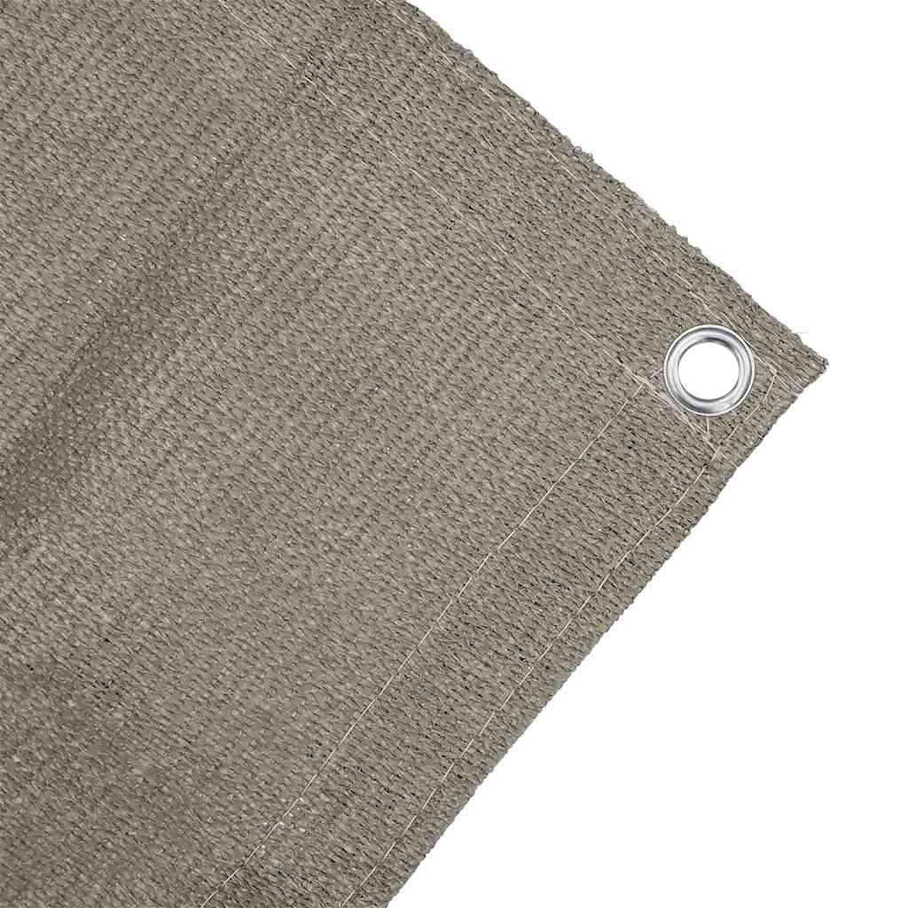Tent Carpet Folding Manual Light Grey 600 x 400 cm Polyethylene