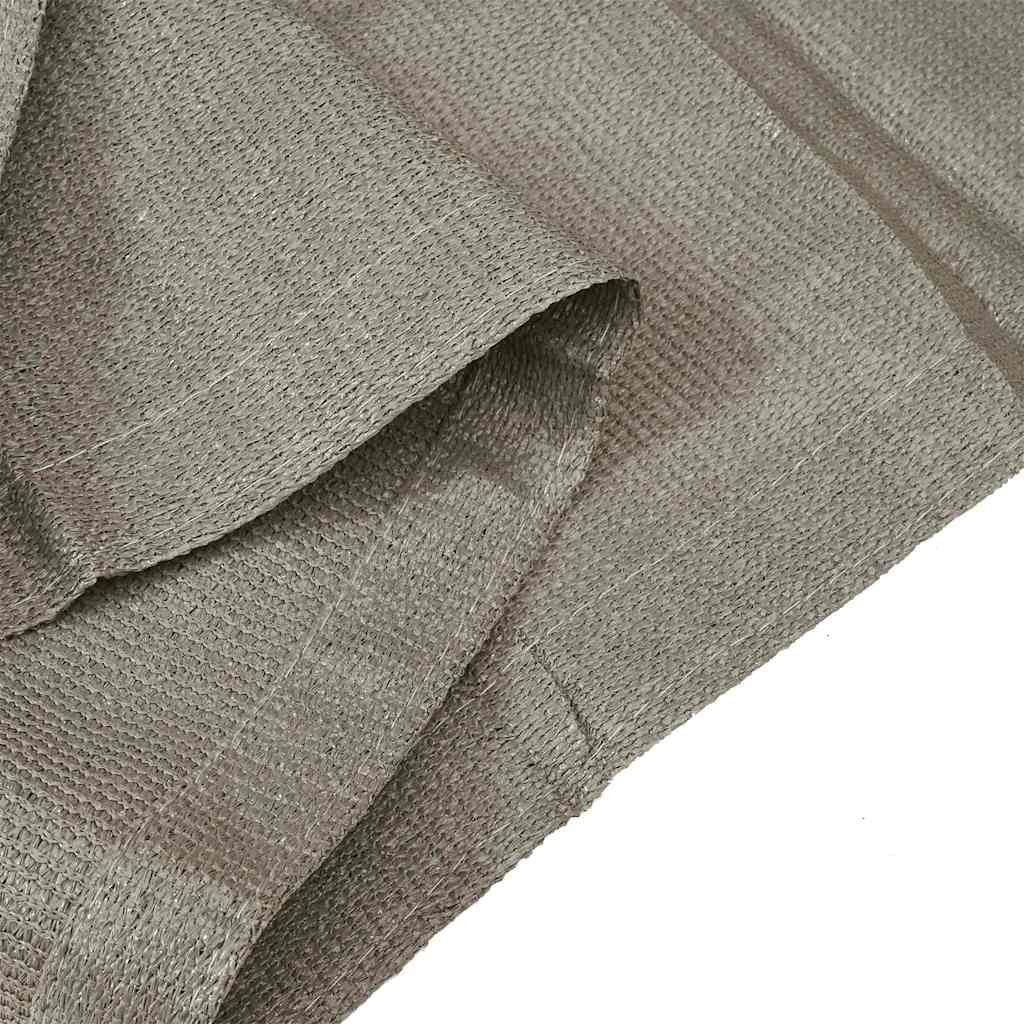 Tent Carpet Folding Manual Light Grey 600 x 400 cm Polyethylene