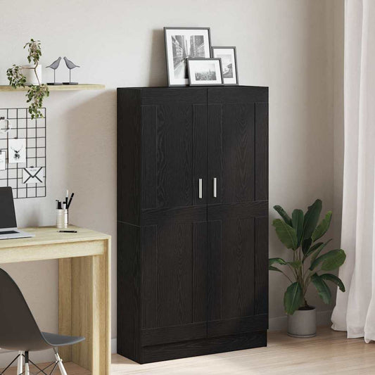 Book Cabinet 3-Tier 82.5 x 30.5 x 150 cm Engineered Wood