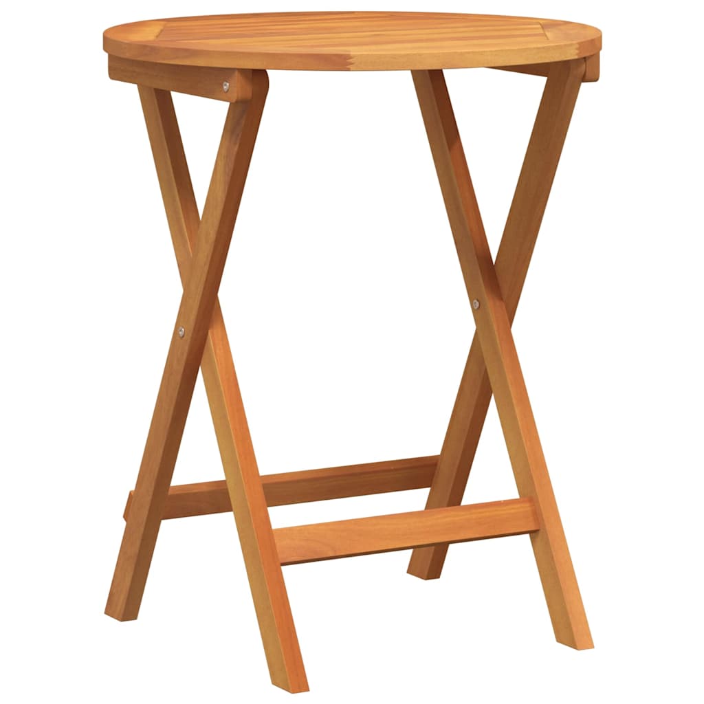 Garden Dining Set 3 pcs Oil Natural Solid Acacia Wood