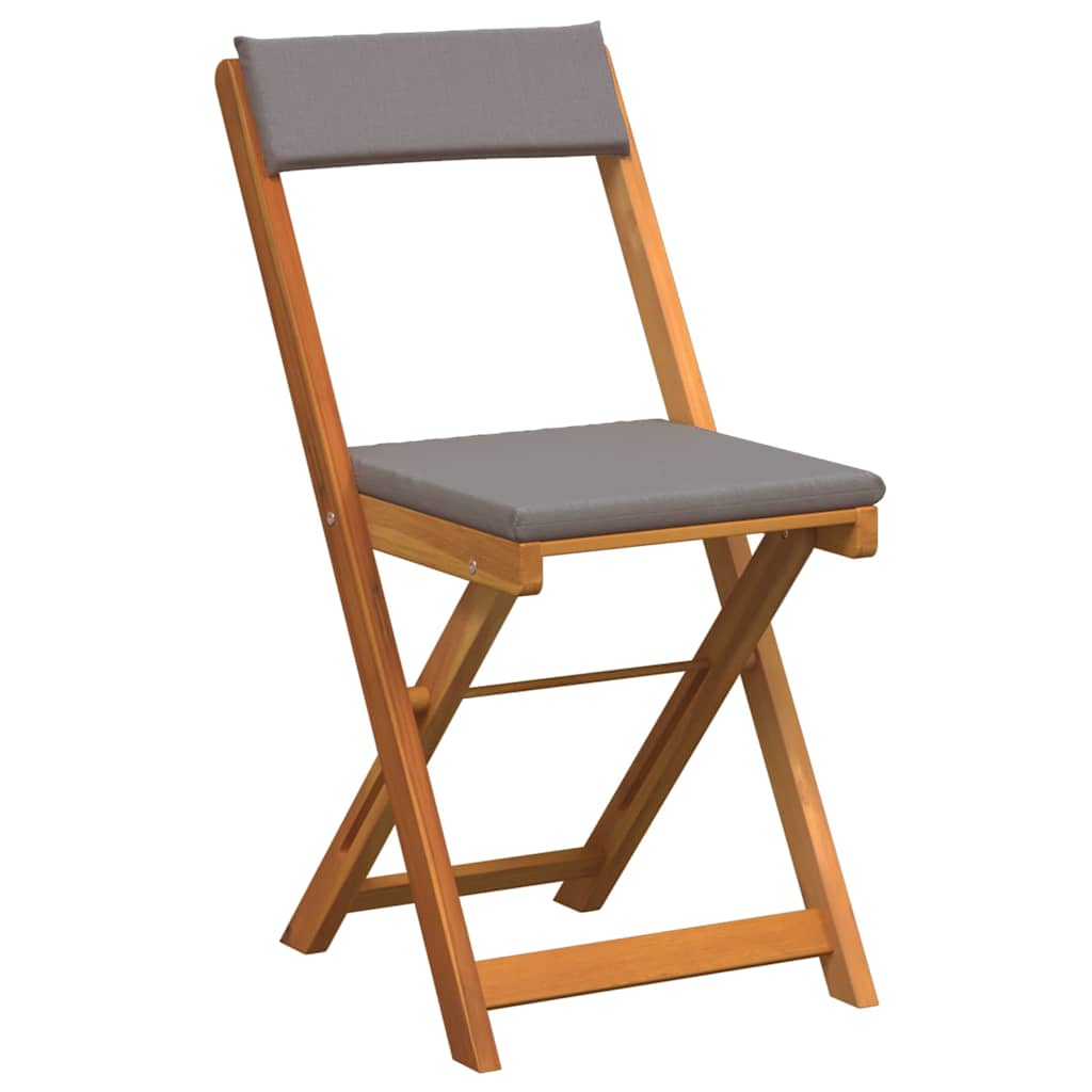 vidaXL Bistro Set 3 pcs Brown Solid acacia wood