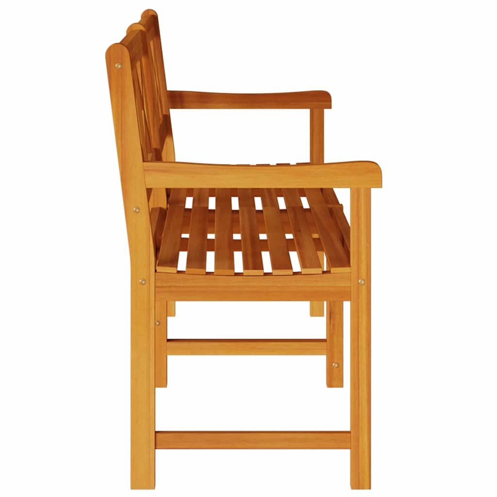 Outdoor Bench Natural 180 x 56 x 90 cm Solid Acacia Wood