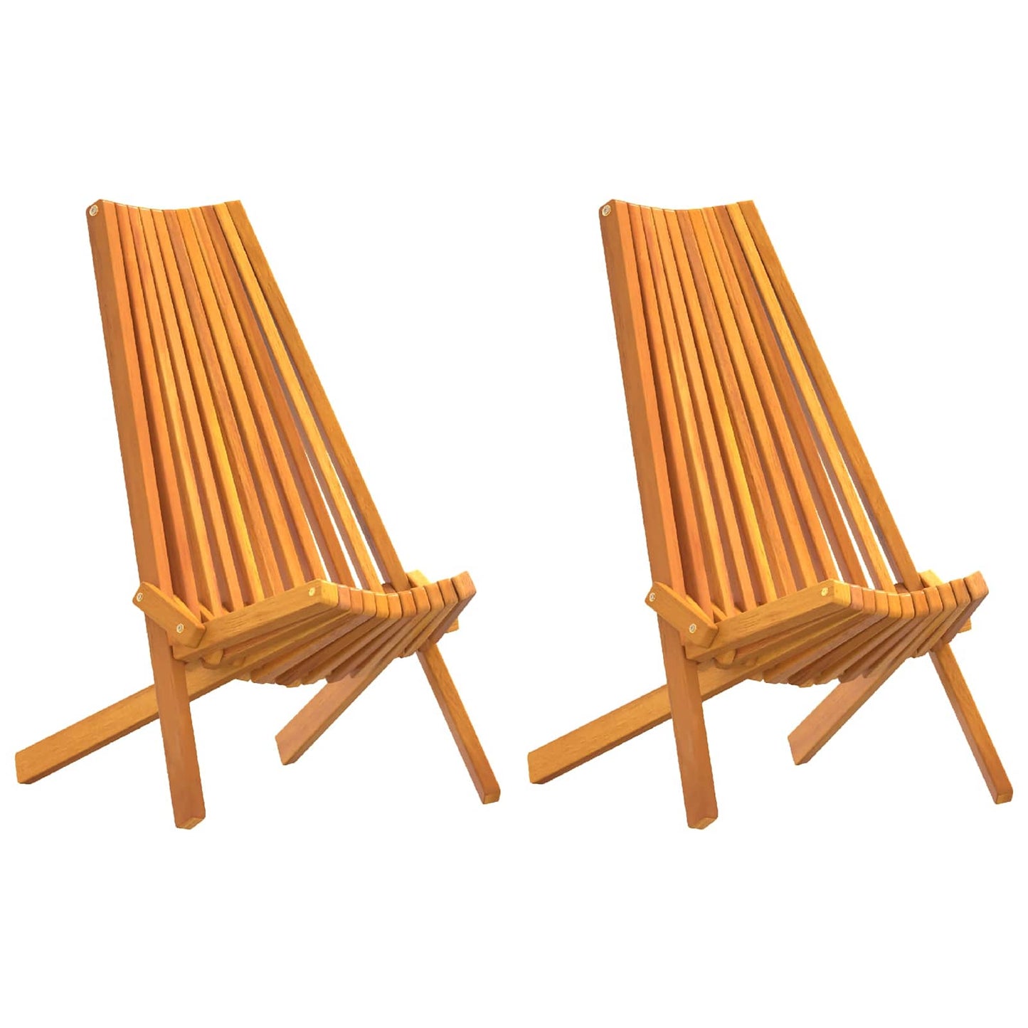 Chair 2 pcs Brown 69 x 56 x 84 cm Solid Acacia Wood