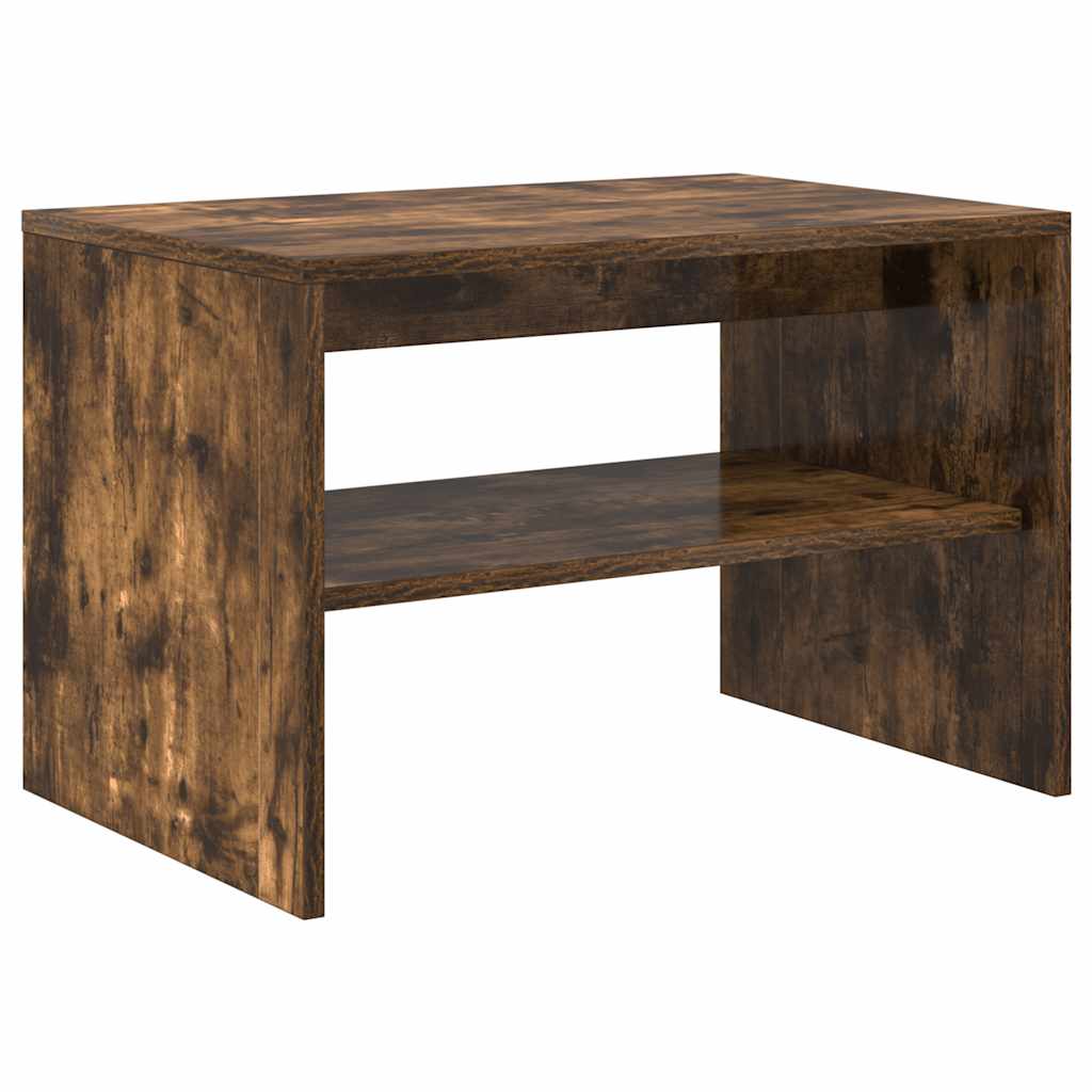 TV Cabinet Smoked Oak 60x40x40 cm Engineered Wood