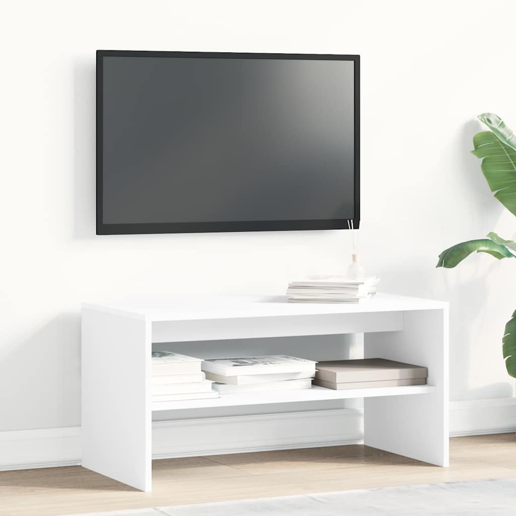 vidaXL TV Cabinet White 80x40x40 cm Engineered Wood