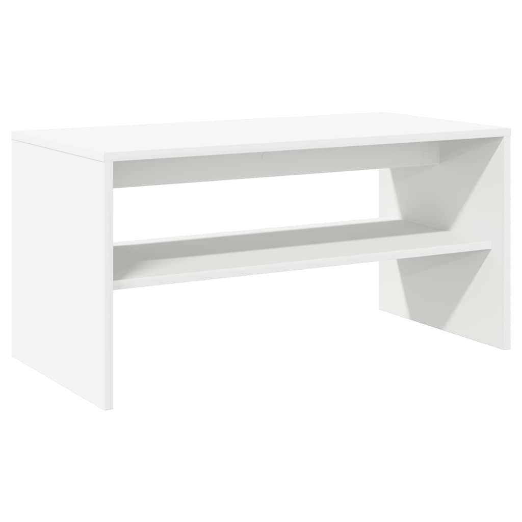 vidaXL TV Cabinet White 80x40x40 cm Engineered Wood